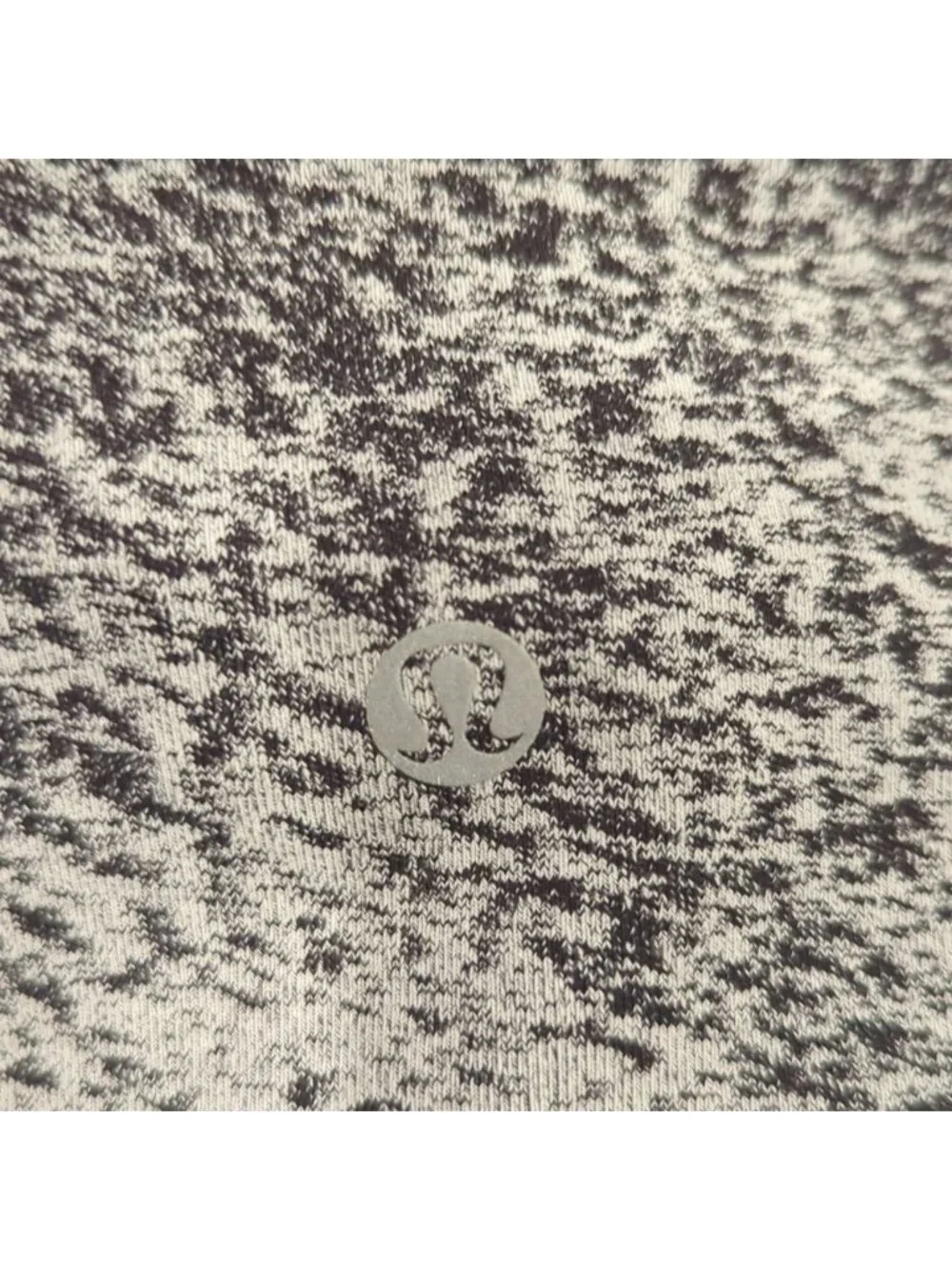 Lululemon Wunder Under Pant (Hi-Rise)Luon Spray Jacquard White Black
